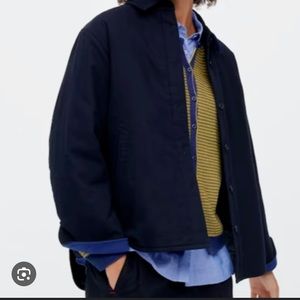 Uniqlo x Ines de la Fressange padded worker’s jacket in black